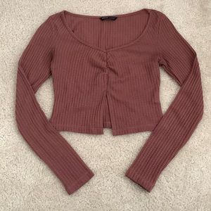 SHEIN mauve long sleeve